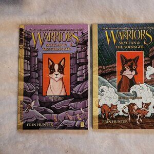 Warriors Manga Books Set - SkyClan and the Stranger - Erin Hunter